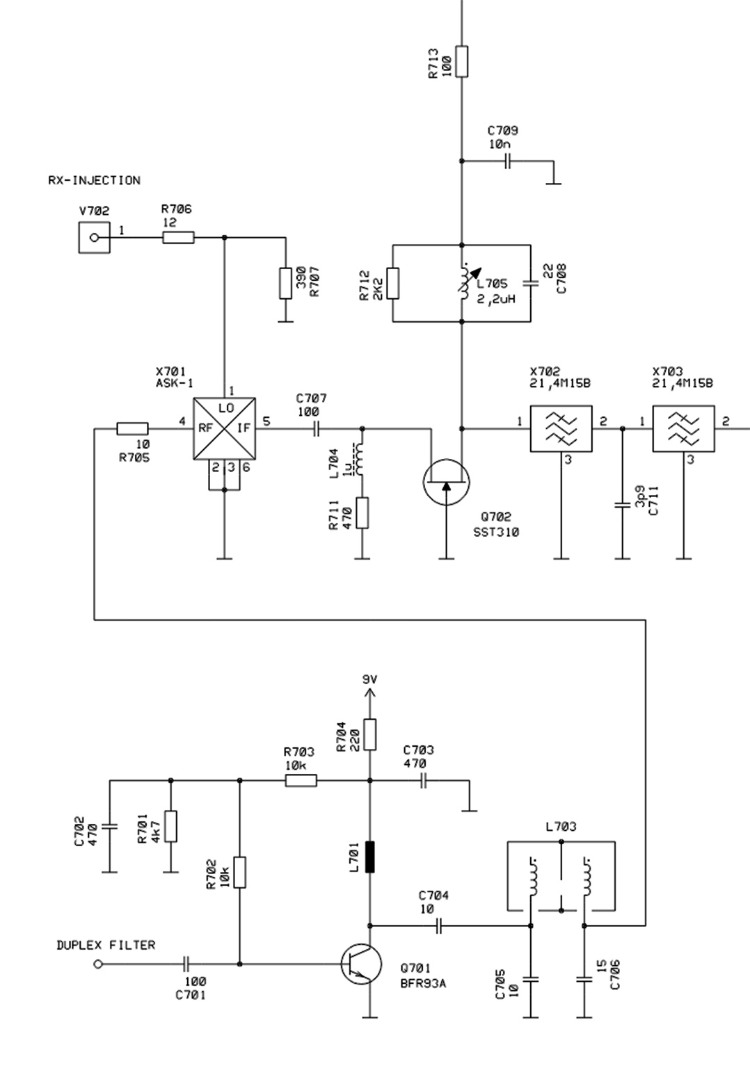 Benefon Forten vastaanottimen alkuosa